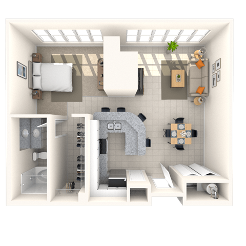 2815 Allen Street #120 Studio-2 Beds Apartment for Rent - Photo Gallery 12